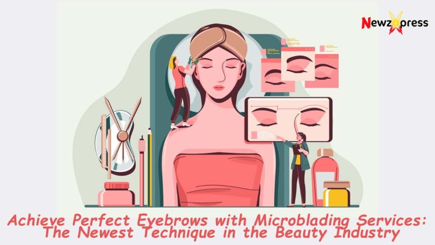 Eyebrows with Microblading Services