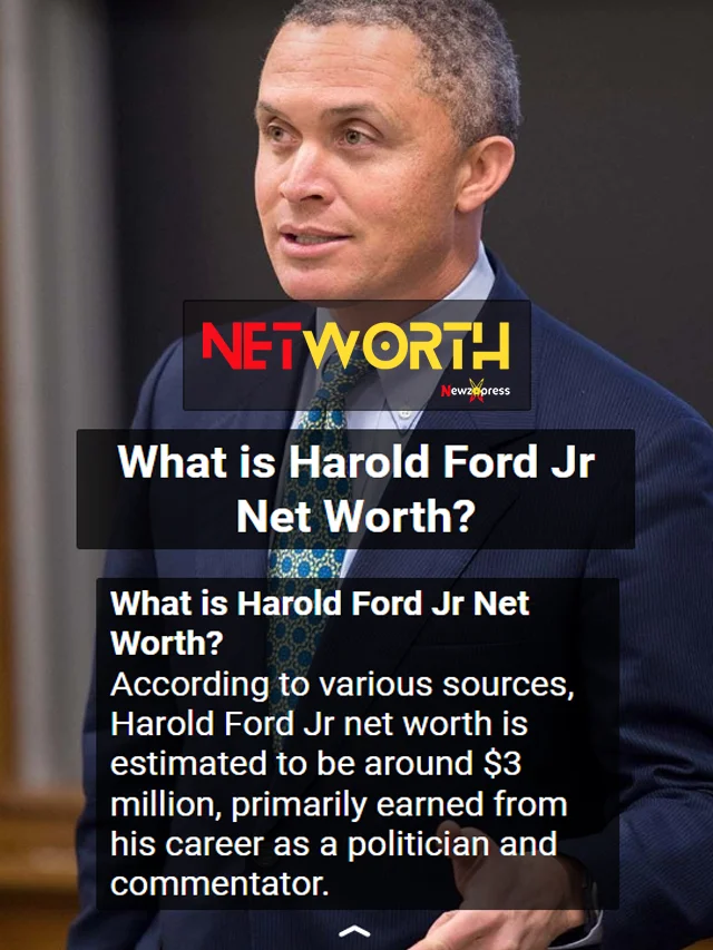What is Harold Ford Jr Net Worth?